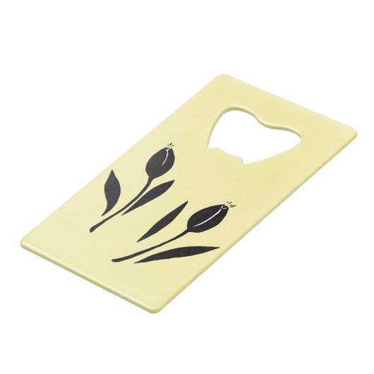 Tulip Geldbeutel Flaschenöffner (Rückseite Schrägansicht)