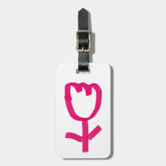 Tulip | gepäckanhänger (Vorderseite vertikal)