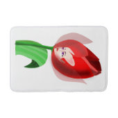 Tulip Girl Bath Mat - Ihre Farbe - Text Badematte (Vorderseite)