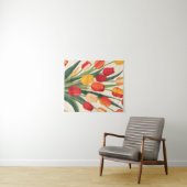 Tulip Glow-Up Wandteppich (Beispiel (Horizontal))