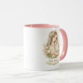 Tulip Grace Floral Mädchen Tasse (VorderseiteRechts)