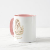 Tulip Grace Floral Mädchen Tasse (Vorderseite Links)