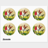 Tulip Happy Name Art Stickers (Blatt)