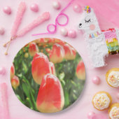 Tulip Heaven Plate Pappteller (Party)