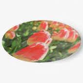 Tulip Heaven Plate Pappteller (Schrägansicht)