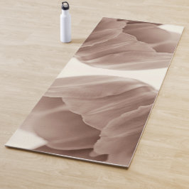 Tulip in neutraler Farbe Yogamatte