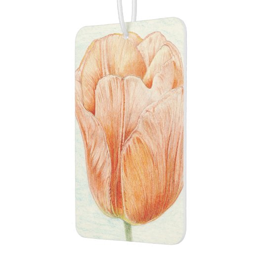 Tulip in Peach Color Autolufterfrischer (Links)