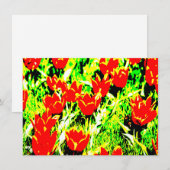 Tulip-Karte (Vorne/Hinten)