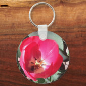 Tulip Key Chain entworfen von Julia Hanna Schlüsselanhänger (Vorderseite)