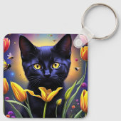 Tulip Kitty Schlüsselanhänger (Rückseite)