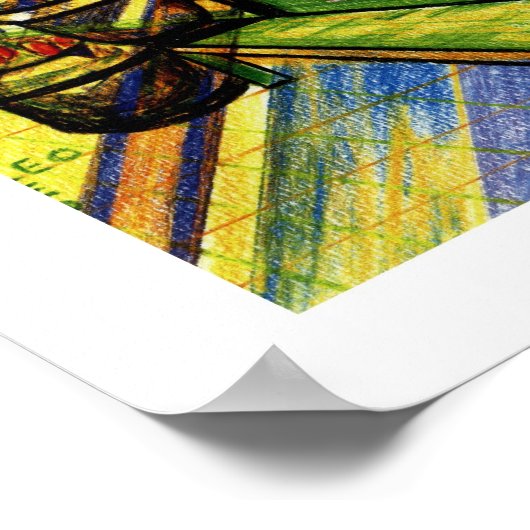 Tulip Lady Poster (Ecke)