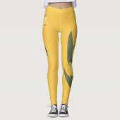 Tulip Leggings Ostertulpen Blume Pants (Vorderseite)