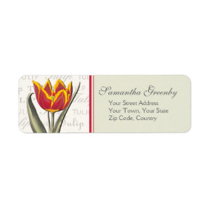 Tulip Lover's eleganter Vintager Stil