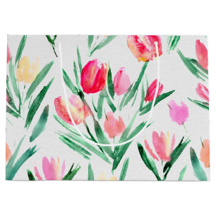 Tulip Lovers Große Geschenktasche Geschenktüte