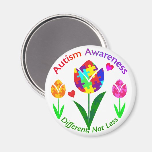 Tulip Magnet (Vorderseite/Rückseite)