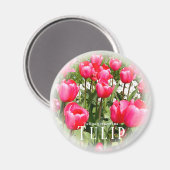 Tulip Magnet (Vorderseite/Rückseite)