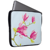 Tulip Magnolias auf einem Laptop Laptopschutzhülle (Vorne Rechts)