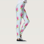 Tulip Magnolias auf Leggings (Rechts)