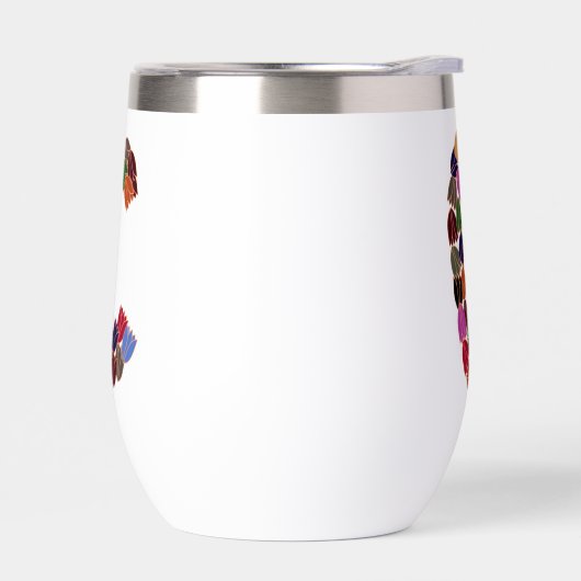 Tulip mit mehrfarbigem Buchstaben "C" (Links)