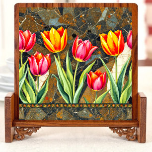 Tulip Mosaic Charm Keramik Tile Fliese