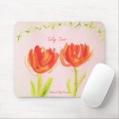 Tulip Mouse pad by Ariella & Lily, Zazzle Mousepad (Mit Mouse)