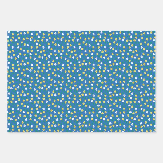 Tulip Mustersammlung Geschenkpapier Set (Vorderseite)