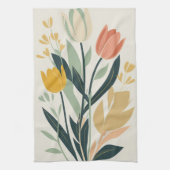 Tulip Nature Themed Geschirrtuch (Vertikal)