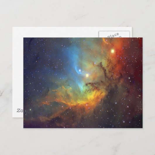 Tulip Nebula SH2-101 NASA Postkarte (Vorne/Hinten)