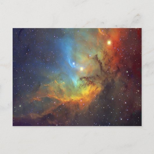 Tulip Nebula SH2-101 NASA Postkarte (Vorderseite)