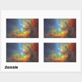 Tulip Nebula SH2-101 NASA Rechteckiger Aufkleber (Blatt)