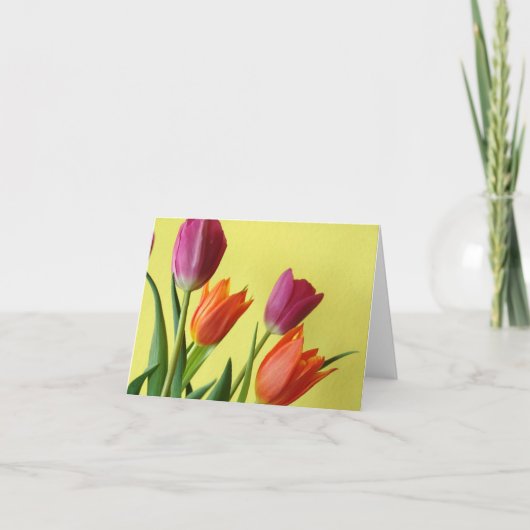 Tulip Note Card Karte (Vorderseite)
