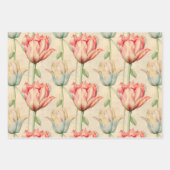 Tulip Packpapier Geschenkpapier Set (Vorderseite 3)