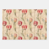 Tulip Packpapier Geschenkpapier Set (Vorderseite)