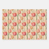 Tulip Packpapier Geschenkpapier Set (Vorderseite 2)