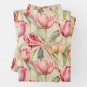 Tulip Packpapier Geschenkpapier Set (Beispiel)