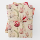 Tulip Packpapier Geschenkpapier Set (Beispiel)