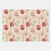 Tulip Packpapier Geschenkpapier Set (Vorderseite)