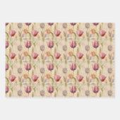 Tulip Packpapier Geschenkpapier Set (Vorderseite 3)