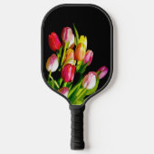Tulip Painting - Original Flower Art Pickleball Schläger (Vorderseite)