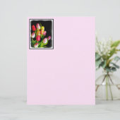 Tulip Painting - Originelle Blume Kunst (Stehend Vorderseite)