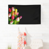 Tulip Painting - Originelle Blume Kunst Banner (Insitu)