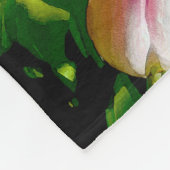 Tulip Painting - Originelle Blume Kunst Fleecedecke (Ecke)