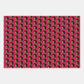 Tulip Painting - Originelle Blume Kunst Geschenkpapier Set (Vorderseite)