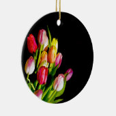 Tulip Painting - Originelle Blume Kunst Keramik Ornament (Rechts)