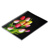 Tulip Painting - Originelle Blume Kunst Notizblock (Linke Seite)