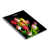 Tulip Painting - Originelle Blume Kunst Notizblock (Rechte Seite)