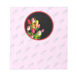 Tulip Painting - Originelle Blume Kunst Notizblock