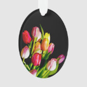 Tulip Painting - Originelle Blume Kunst Ornament (Vorderseite)