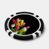 Tulip Painting - Originelle Blume Kunst Pokerchips (Einzeln)