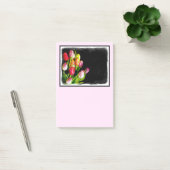 Tulip Painting - Originelle Blume Kunst Post-it Klebezettel (Büro)